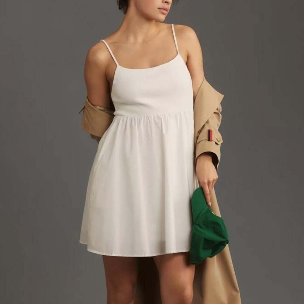 Sundays We Are Sundays Ivory Mini Dress Size XS
